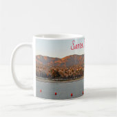 Mug Père Noël Barbara, Californie coucher de soleil mo (Gauche)