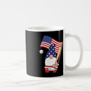 Mug Père Noël Baseball Gnome - 4 juillet