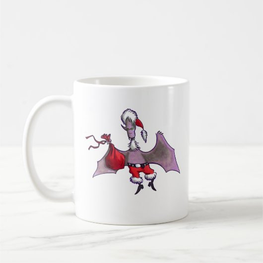 Mug Père Noël Bat muscade à gauche (Gauche)