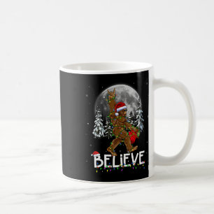 Mug Père Noël Bigfoot Lumières de Noël Drôle de Sasqua