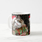 Mug Père Noël Cat (Devant gauche)