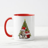 Mug Père Noël Cat (Gauche)