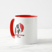 Mug Père Noël Cat (Devant gauche)