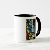 Mug Père Noël Catalina Island, Californie (Devant droit)