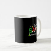 Mug Père Noël, c'est une longue histoire Pyjama de Noë (Devant droit)