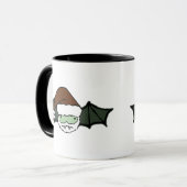 Mug Père Noël Chauve-Souris Vampire (Devant gauche)