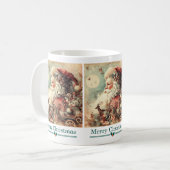 Mug Père Noël classique de Noël (Devant gauche)
