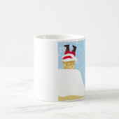 Mug père Noël coincé dans la cheminée (Centre)