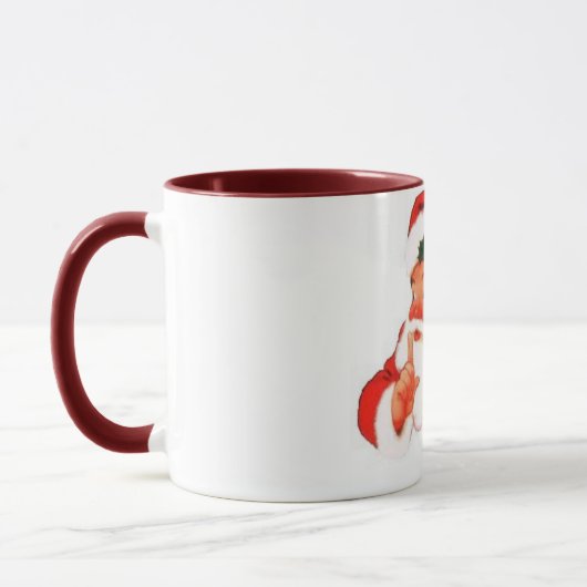 Mug Père Noël connaît la boue (Gauche)
