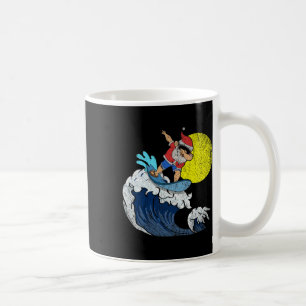 Mug Père Noël Cool Dabbing Surfant Noël Drôle I