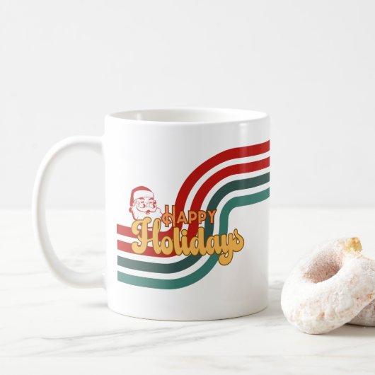 Mug Père Noël coquin (Avec donut)