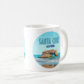 Mug Père Noël Cruz California Natural Bridges State Be (Devant droit)