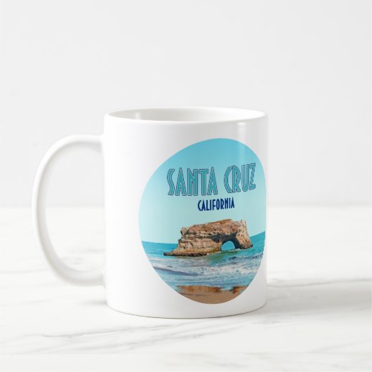 Mug Père Noël Cruz California Natural Bridges State Be (Gauche)