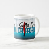 Mug Père Noël Cruz California Surfboard (Devant droit)