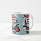 Mug père Noël cruz en colère (Devant droit)