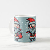 Mug père Noël cruz en colère (Devant gauche)