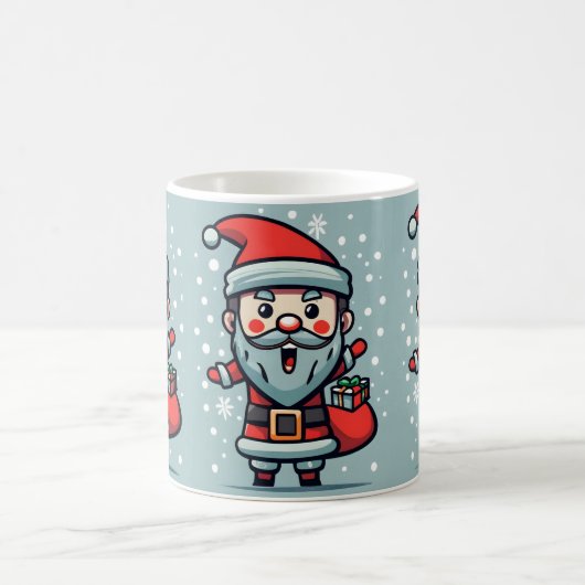Mug père Noël cruz en colère (Centre)