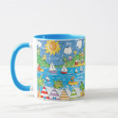 Mug Père Noël Cruz Mug-Beach (Gauche)