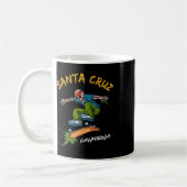 Mug Père Noël-cruz Skeleton Skateboard Beach Funny Hal (Gauche)