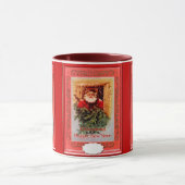 Mug Père Noël dans la fenêtre (Centre)