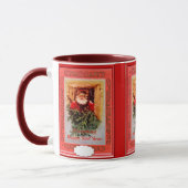 Mug Père Noël dans la fenêtre (Gauche)