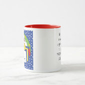 Mug Père Noël De Couleur Dit (Centre)