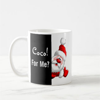 Mug Père Noël de la pâte à café Coco