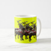 Mug Père Noël & Deers Coffee Mag (Devant droit)
