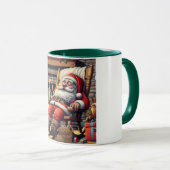 Mug Père Noël dort Noël (Devant droit)
