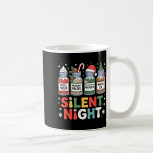 Mug Père Noël drôle Profol Nuit silencieuse Infirmière