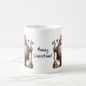 Mug Père Noël du Père Noël avec son sac de jouets (Centre)