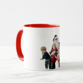 Mug Père Noël effrayant ? (Devant gauche)