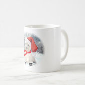 Mug Père Noël en bottes (Devant droit)