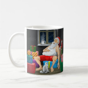 Mug Père Noël endormi