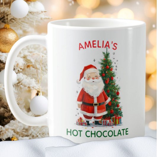 Mug Père Noël Enfants Festive Noël mignon Humour