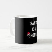 Mug Père Noël Est Geordie (Devant gauche)