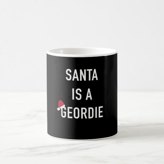 Mug Père Noël Est Geordie (Centre)