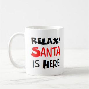 Mug père Noël est ici