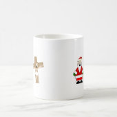 Mug Père Noël est plus grand que Jésus (Centre)