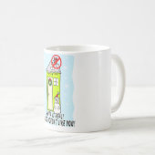 Mug Père Noël est vrai… il juste ne vous aime pas (Devant droit)