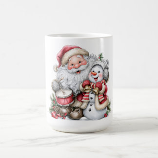 Mug Père Noël et Bonhomme de Neige
