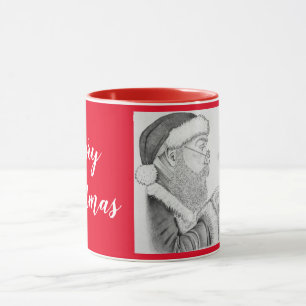 Mug Père Noël et Écureuil