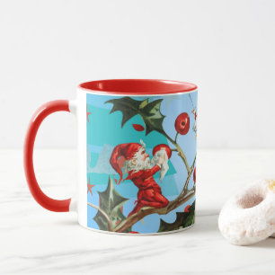 Mug Père Noël et elfes se préparent !