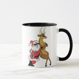 Mug père Noël et Raindeer