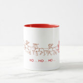 Mug - Père Noël et Reindeer (Centre)
