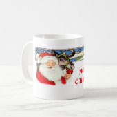Mug Père Noël et Reindeer (Devant gauche)