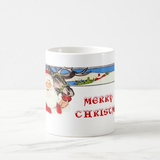 Mug Père Noël et Reindeer (Centre)