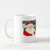 Mug Père Noël et Reindeer (Gauche)