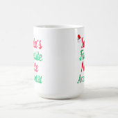 Mug Père Noël Favoris Nurse Anesthetist Joyeux Noël (Centre)