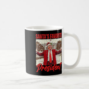 Mug Père Noël Favorite Président Trump 2024 Fu Noël